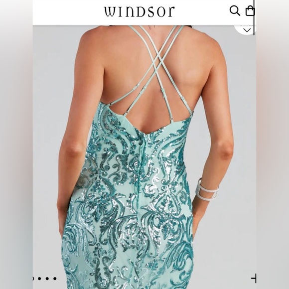 Prom Dress! Never worn. Size small - Picture 2 of 2